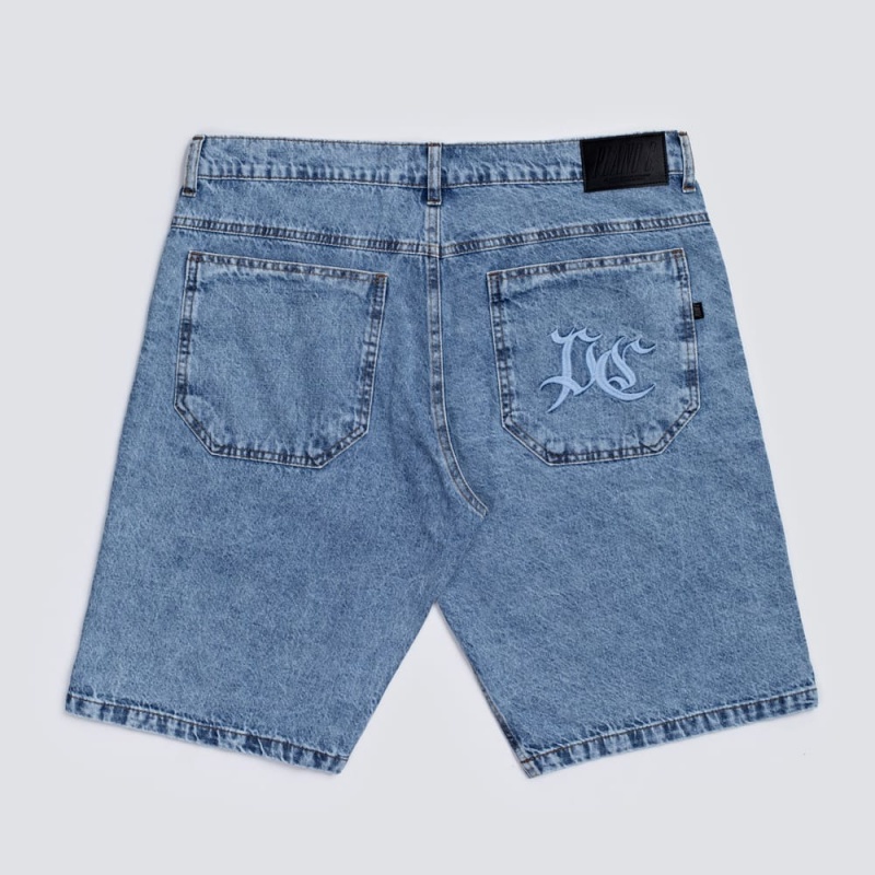 Bermuda Plano C Baggy Azul